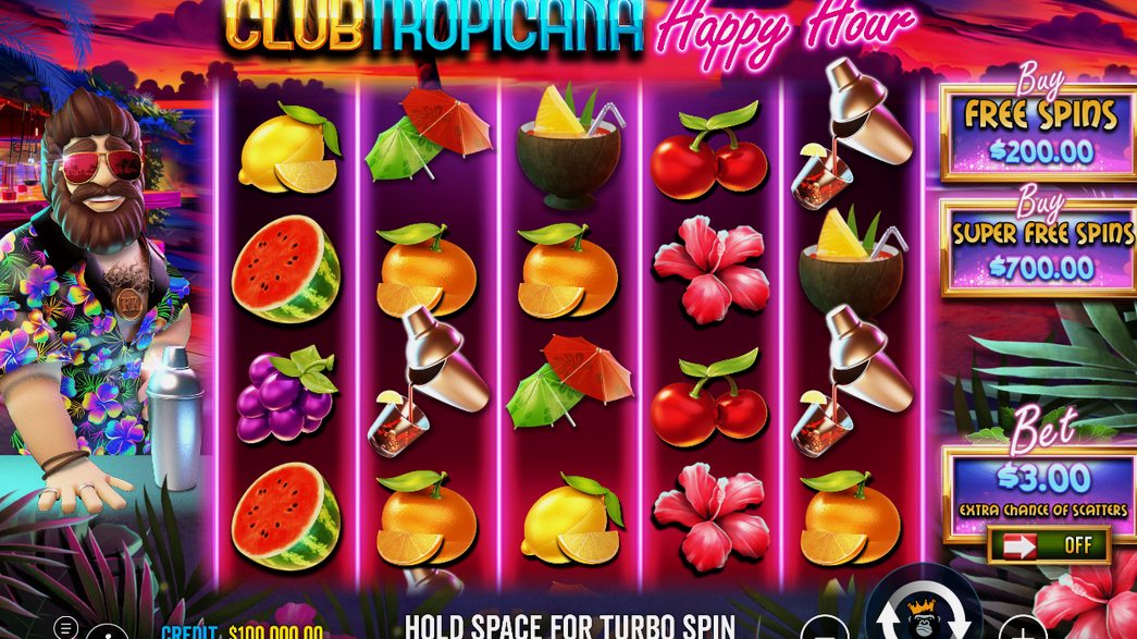 Club Tropicana – Happy Hour